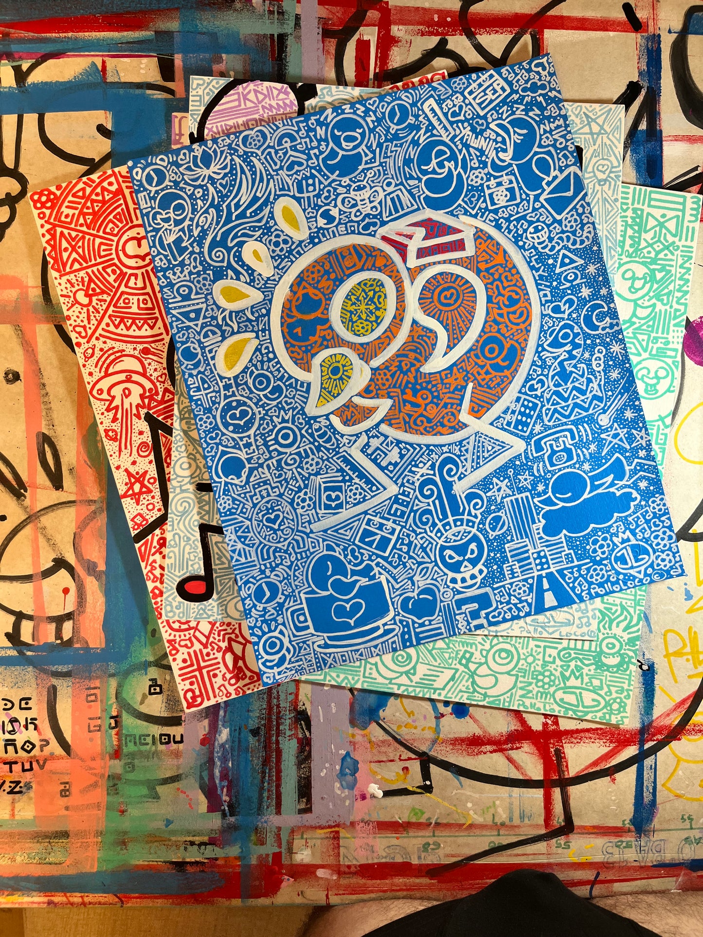 Lámina - Blue monday