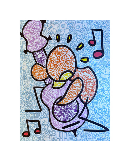 Lámina - Guitar hero