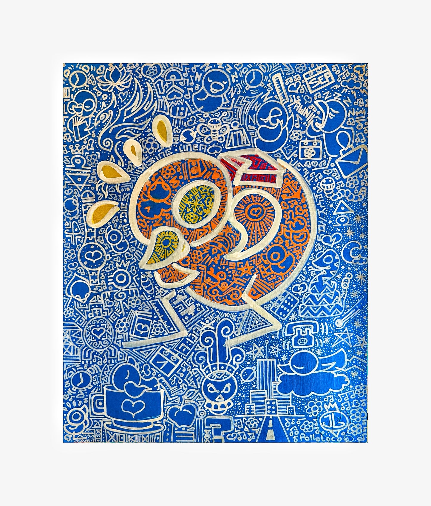 Lámina - Blue monday